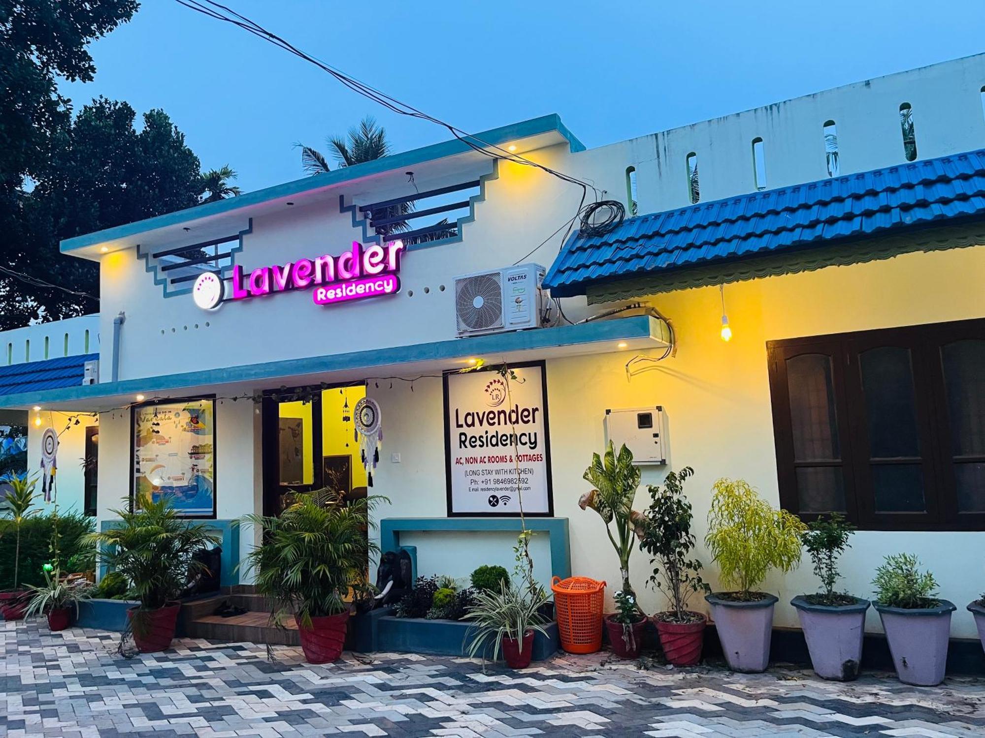 Lavender Residency Bed and Breakfast Varkala Exteriör bild