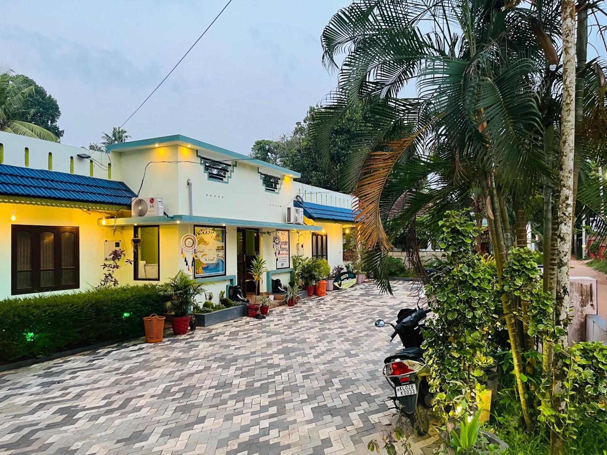 Lavender Residency Bed and Breakfast Varkala Exteriör bild